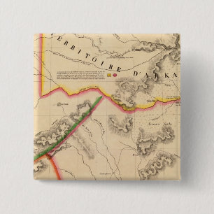United States, America 55 15 Cm Square Badge