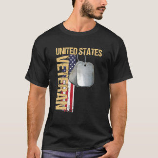 United States American Flag Veteran Perfect For Ve T-Shirt