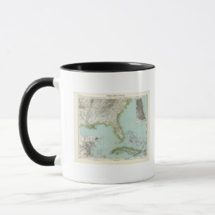 United States and Bahamas Mug