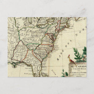 United States and Canada Postcard