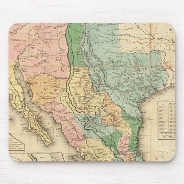 United States and Mexico Mouse Pad (Front)