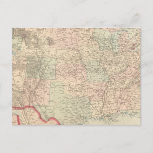 United States and Territories 2 Postcard