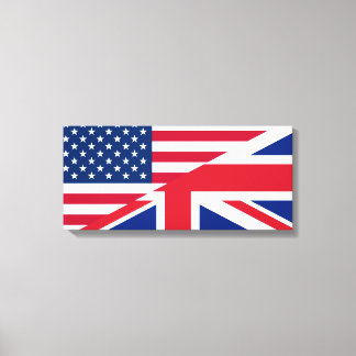 United States And United Kingdom Canvas Print