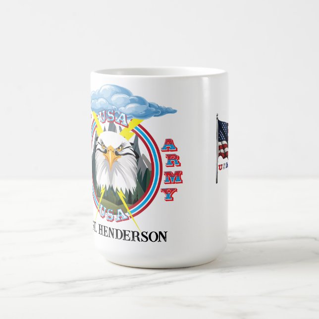 United States Army Vereran  Coffee Mug (Center)