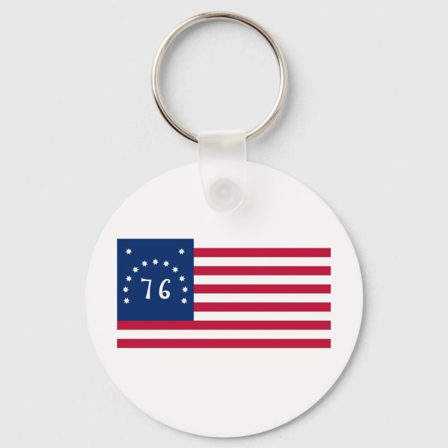 United States Bennington Flag Spirit of 76 Key Ring (Front)