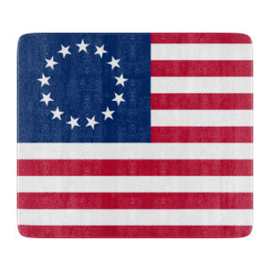 United States Betsy Ross Flag Cutting Board