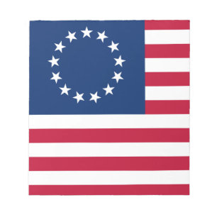 United States Betsy Ross Flag Notepad