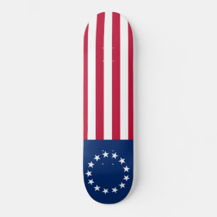 United States Betsy Ross Flag Skateboard