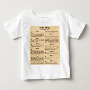 United States Bill of Rights Baby T-Shirt