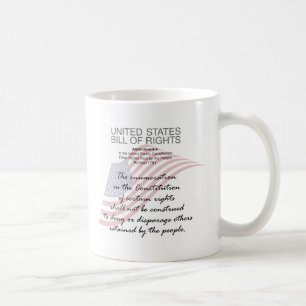 United States Bill Of Rights. Ninth Amendment Coffee Mug