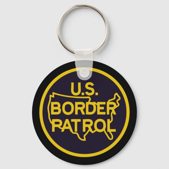 United States Border Patrol Key Ring (Front)