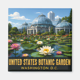 United States Botanic Garden Washington DC Travel Magnet