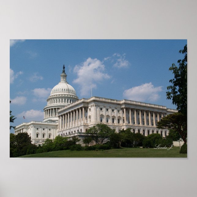 United States Capital Canvas Print (Front)