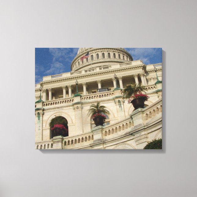 UNITED STATES CAPITOL BUILDING WRAPPED CANVAS (Front)