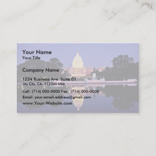 United States Capitol Business Card