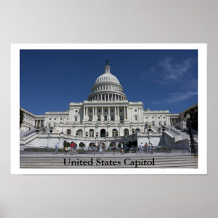 United States Capitol Poster