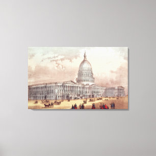 United States Capitol, Washington D.C. Canvas Print