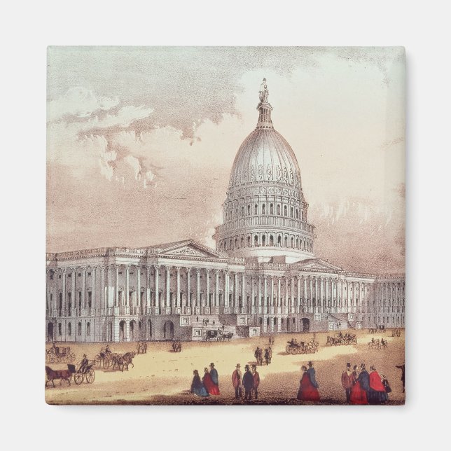 United States Capitol, Washington D.C. Magnet (Front)