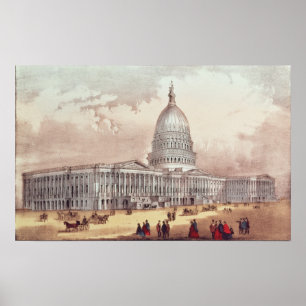 United States Capitol, Washington D.C. Poster