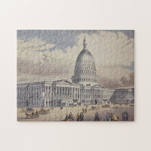 United States Capitol Washinton DC Jigsaw Puzzle (Horizontal)