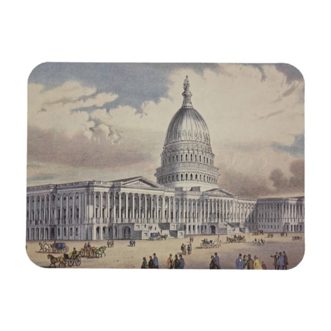 United States Capitol Washinton DC Magnet (Horizontal)