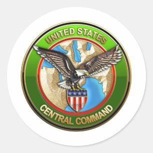 United States Central Command Classic Round Sticker