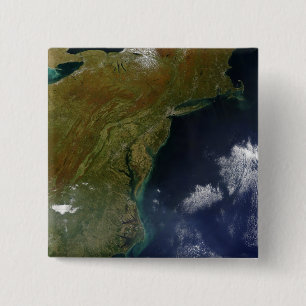 United States East Coast 15 Cm Square Badge