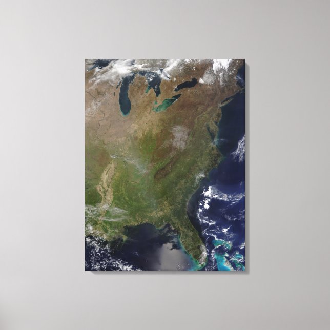 United States East Coast Canvas Print (Front)