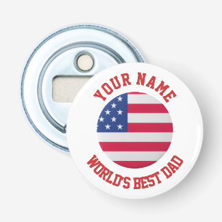 United States Flag Bottle Opener