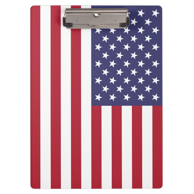 United States Flag Clipboard (Front)