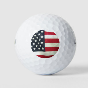 United States Flag Golf Balls