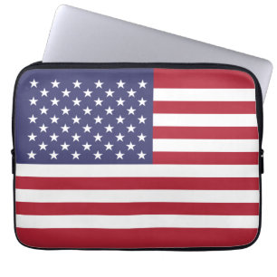 United States Flag Laptop Sleeve