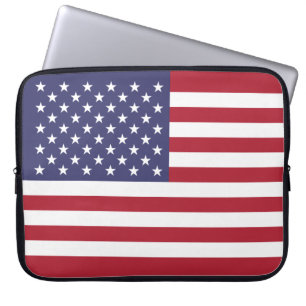 United States Flag Laptop Sleeve