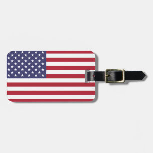 United States Flag Luggage Tag