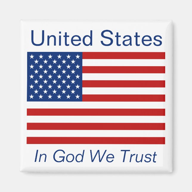 United States Flag Magnet (Front)