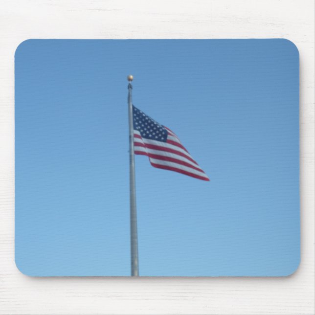 United States flag Mouse Pad (Front)