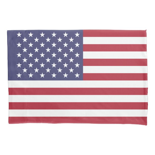 United States Flag Pillowcase (Front)
