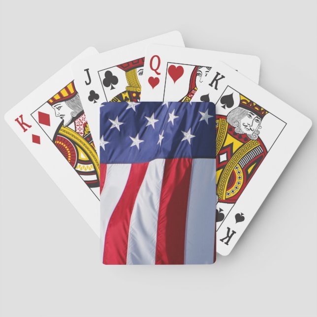 United States Flag Playing Cards (Back)