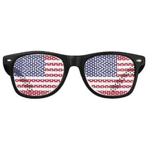 United States Flag Retro Sunglasses