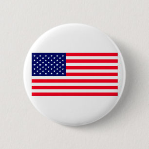 United States Flag The MUSEUM Zazzle 6 Cm Round Badge