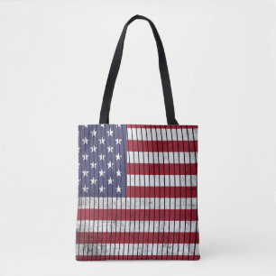 United States Flag Tote Bag
