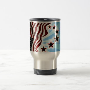 United States flag Travel Mug
