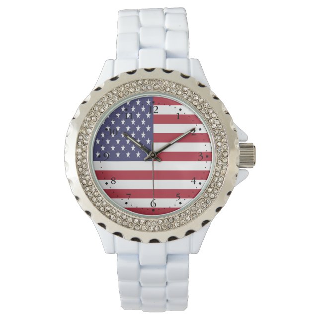 United States Flag Watch (Front)
