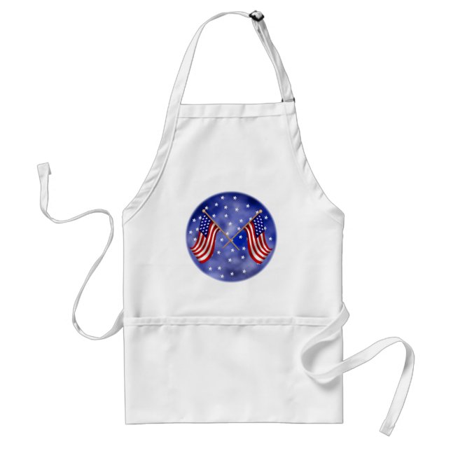 United States Flags Standard Apron (Front)