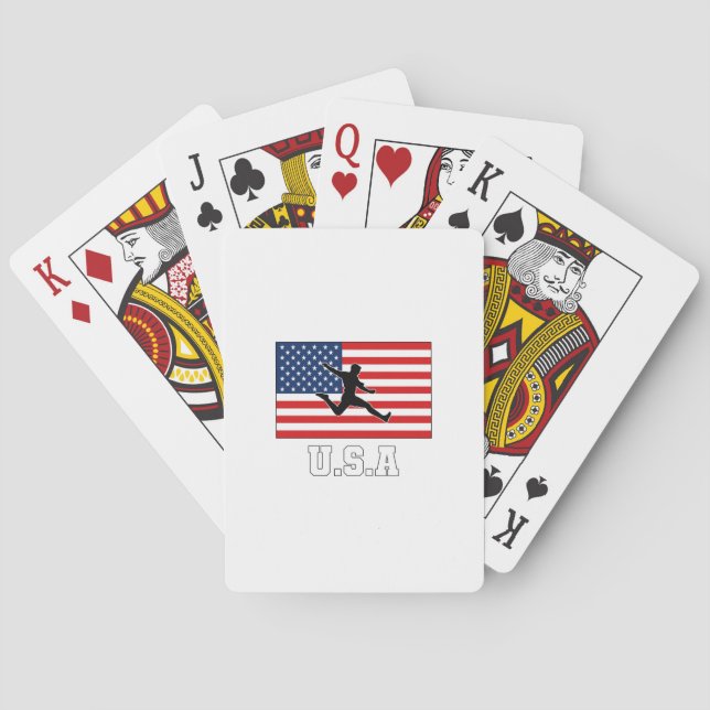 United States Football Soccer Team USMNT Playing Cards (Back)
