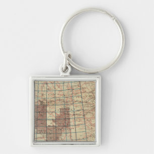 United States Geographical Surveys Key Ring