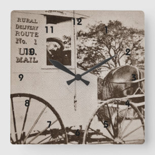 United States Mail Wall Clock