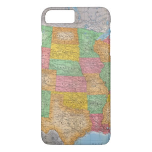 United States Map 3 Case-Mate iPhone Case