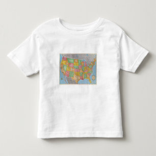 United States Map 3 Toddler T-Shirt