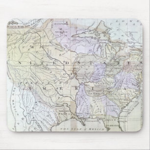 UNITED STATES MAP, c1812 Mouse Pad